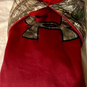 Under Armour hoodie.